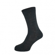 Мужские носки , 10 пар, классические, усиленная пятка, антибактериальные свойства, размер 27, серый Караван