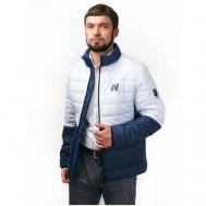 куртка , демисезон/зима, силуэт прямой, утепленная, карманы, размер (52)182-104-88, синий Naviator
