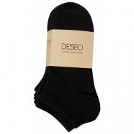 Женские носки , размер 35-37, черный DESEO
