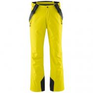 брюки для сноубординга , карманы, мембрана, регулировка объема талии, утепленные, водонепроницаемые, размер 50, желтый Maier Sports