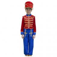 Карнавальный костюм «Гусар», кивер, сюртук, штаны, рост 122 см Карнавалия Чудес