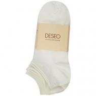 Женские носки , размер 35-37, белый DESEO