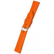 Ремешок , фактура тиснение, матовая, гладкая, размер 22/20 M, оранжевый Bonetto Cinturini