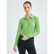 Блуза  , размер S (RU 44)/170, зеленый ZARINA