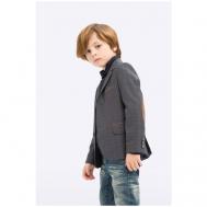 Пиджак школьный для мальчика  211049 темно-серый 26, 098 Шалуны