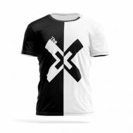 Футболка , размер XXS, черный, белый PANiN Brand