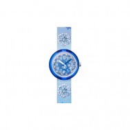 Наручные часы , корпус пластик, ремешок текстиль, синий Flik Flak