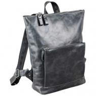 Рюкзак  городской рюкзак, фактура гладкая, серый LAVELES