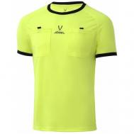 Футбольная футболка , силуэт прямой, влагоотводящий материал, размер L, желтый Jogel