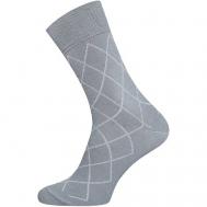 Мужские носки , 1 пара, классические, размер 44/45, серый Брестский чулочный комбинат