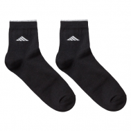 Мужские носки , 1 пара, классические, размер 25-27, черный Золотая игла