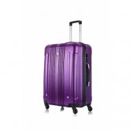 Чемодан  Bangkok, 55 л, размер M, фиолетовый L'Case