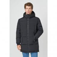 куртка , демисезон/зима, силуэт прямой, капюшон, карманы, манжеты, внутренний карман, размер XL, черный Baon