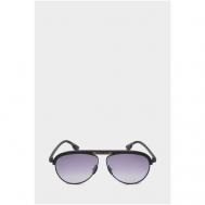 Солнцезащитные очки , прямоугольные, складные, градиентные, черный Philippe V