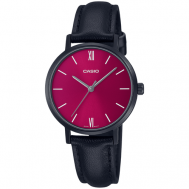 Наручные часы  Collection Collection LTP-VT02BL-4A, черный, мультиколор Casio
