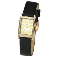 Наручные часы  женские, кварцевые, корпус золото, 585 пробасеребряный Platinor