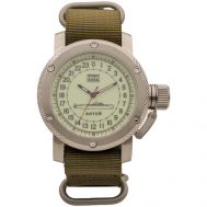 Наручные часы  Командирские Часы наручные 949А / Антей (Oscar-II) механические 046.21, белый ТРИУМФ