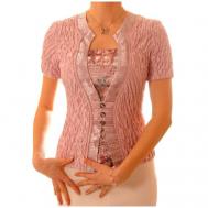 Блуза  , размер S, розовый TheDistinctive