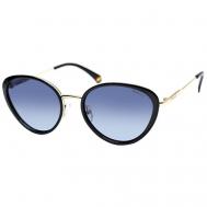 Солнцезащитные очки  PLD 6145/S, черный, голубой Polaroid
