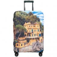 Чехол для чемодана , размер M, мультиколор Gianni Conti