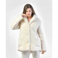 куртка   зимняя, размер 42, белый Adriano Baroni