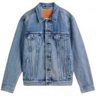 Джинсовая куртка , демисезон/лето, размер XL, синий Levi's