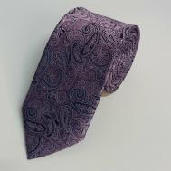 Галстук , натуральный шелк, фиолетовый Roberto Gabbani