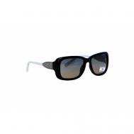 Солнцезащитные очки , прямоугольные, поляризационные, с защитой от УФ, для женщин, черный Еternal