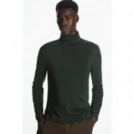 Пуловер , шерсть, средней длины, размер M, зеленый COS