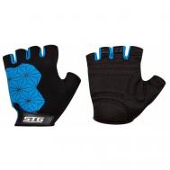 Перчатки , размер L, черный, синий STG