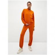 Костюм , олимпийка и брюки, повседневный стиль, свободный силуэт, размер M, оранжевый Liu Jo