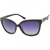Солнцезащитные очки  B2801, черный, фиолетовый Invu