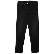 Брюки  , повседневный стиль, размер 50, черный Trussardi Jeans