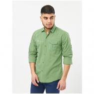 Рубашка , размер 46(M), зеленый Ribery