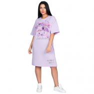 Платье , размер 60, фиолетовый Brosko