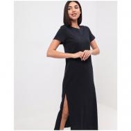 Платье , размер 52, черный, серый HappyFox