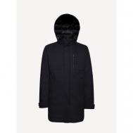 куртка  Aerantis, демисезон/зима, подкладка, капюшон, карманы, размер 54, синий Geox