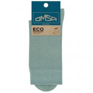 Мужские носки , 1 пара, классические, нескользящие, размер 39-41(25-27), синий, бирюзовый OMSA