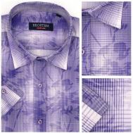 Рубашка , размер L, фиолетовый Brostem