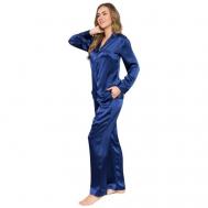Пижама , размер 44, синий MIA MIA