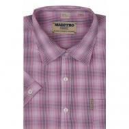 Рубашка , размер 46/S/39 ворот, розовый Маэстро