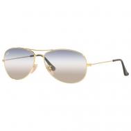 Солнцезащитные очки , авиаторы, оправа: металл, градиентные, с защитой от УФ, золотой Ray-Ban