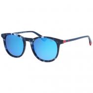 Солнцезащитные очки , оправа: пластик, для мужчин, синий New Balance