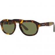 Солнцезащитные очки , прямоугольные, оправа: пластик, коричневый Armani