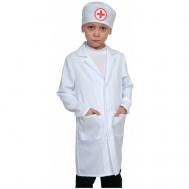 Карнавальный костюм "Доктор-2", детский, размер M ( рост 128-134). Карнавалофф