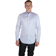 Рубашка , размер 41, голубой Pal Zileri