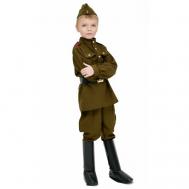 Карнавальный костюм солдата Детская военная форма для мальчика Мой Карнавал