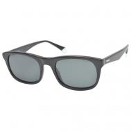 Солнцезащитные очки , прямоугольные, оправа: пластик, с защитой от УФ, для женщин, черный Polaroid