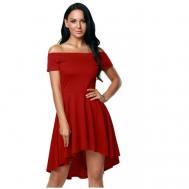 Платье вечернее, размер 42-44, красный ChiMagNa