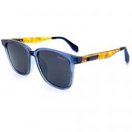 Солнцезащитные очки , вайфареры, оправа: пластик, спортивные, поляризационные, с защитой от УФ, синий Smakhtin'S eyewear & accessories